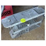 (2) Small Havahart Traps