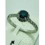 $3600 14K Blue Diamond(SI1, 0.50cts) Diamond(0.28c