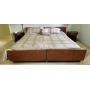 Antique The Widdicomb Furniture Co. solid wood bed