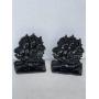 Pair Old Heavy Cast Iron Ship Bookends