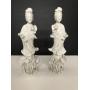Pair blanc de chine guanyin