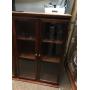 Double Glass Door Bookcase