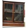 Double Glass Door Bookcase 32h 29w