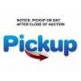 NOTICE OF PICKUP First Saturday after auction