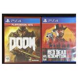 PS4 DOOM & RED REDEMPTION