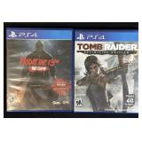 PS4 FRIDAY THE 13th & TOM RAIDER