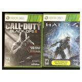 XBOX 360 CALL OF DUTY & HALO 4