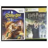 Wii SCOOBY-Doo! & XBOX HARRY POTTER