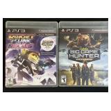 PS3 TATCHET CLANK INTO YHE NEXUS & BIG GAME HUNTER