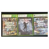 XBOX GRAND THEFT AUTO & TOM RAIDER