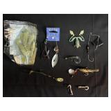 various fishing lures