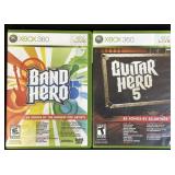 XBox 360 BAND HERO & GUITAR HERO 5