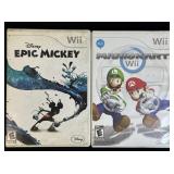 WII EPIC MICKEY & MARIOKART