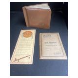 (3) Pieces of Vintage Ephemera