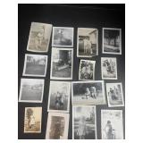 (16) Vintage Black & White Photographs