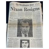 Vintage newspaper 1974