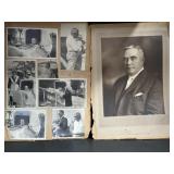 (17) Vintage Photographs on Album Paper