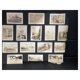 A Sheet of Vintage Photographs