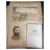 (4) Vintage Photographs 1881, 1882
