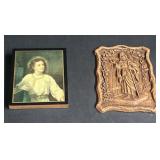 (2) Vintage Religious Pieces of Decor