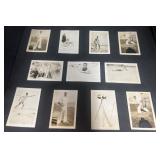 A Bunch of Miniature Vintage Photographs
