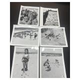 (6) Vintage Beach Photographs