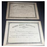 (2) Pieces of Ephemera 1902/1903