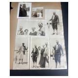 Vintage Photographs on Album Sheet 1924