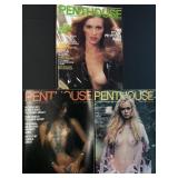 3 menï¿½s magazines (Penthouse)