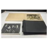 Vintage Empty Photo Album , 2 Photos etc