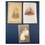 (3) Vintage Photographs