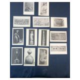 (13) Printed Works  of Art Vintage Post Cards