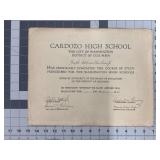 Old Certificate