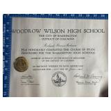 Vintage certificate 1948