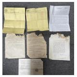 Lot with Paper Memorabilia