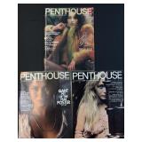 3 menï¿½s magazines (Penthouse)