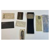 8 Pieces of Ephemera