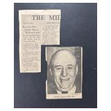 Old Newspaper Clippings