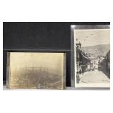 2 Vintage Postcard Photographs