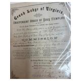 (1) Vintage Piece of Ephemera 1872