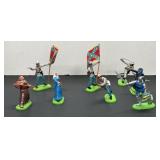 (8) Britains Ltd  Metal Based Figurines
