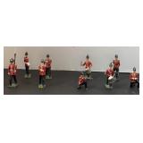 (9)Britains Ltd Metal Die Cast Figurines England