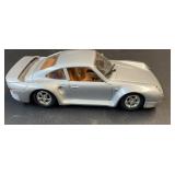 Silver Porsche