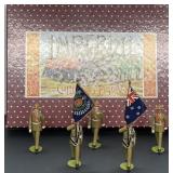 Imperial (5) Metal  Die Cast Figurines
