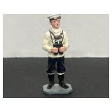 Signed Vintage Metal Diecast Figurine