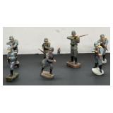 (7) Vintage Toy Soldiers