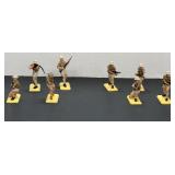 (8) Britains Ltd Deetail Metal Based Figurines