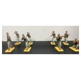 (8) Britains Ltd Deetail Metal Based  Figurines