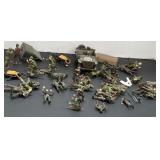 Bunch of Plastic Military Toys