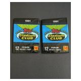 (2) UNOPENED Packs of  Vintage Hockey Cards